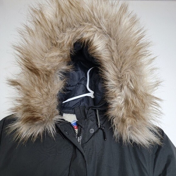 𝅺PENFIELD Women's Insulated Parka Black Coat Jacket Cold Weather Size XSMALL - Picture 7 of 12